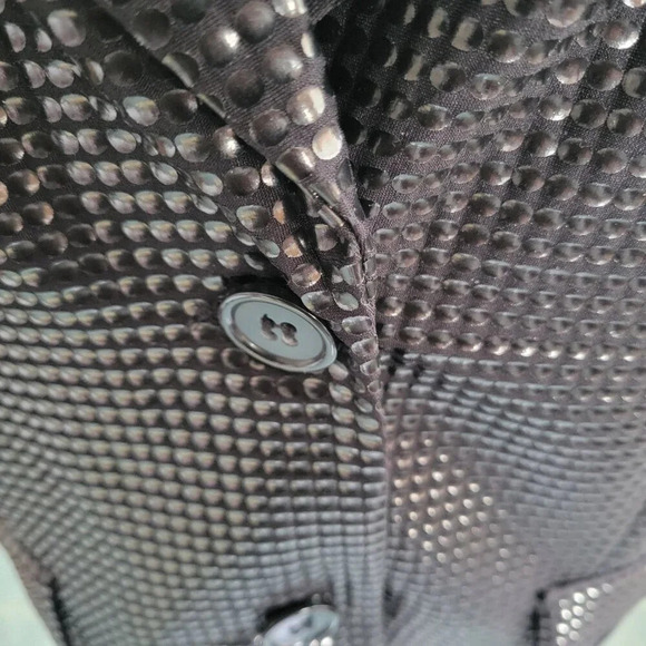 NWT - Alberto Makali Black Beaded Deluxe Jacket (Size 14) - Picture 13 of 14